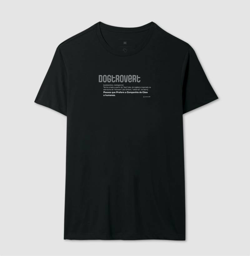 Camiseta Dogtrovert - Coleção Afeto
