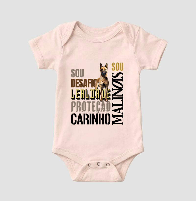 Body Infantil Malinois SOU - Essência