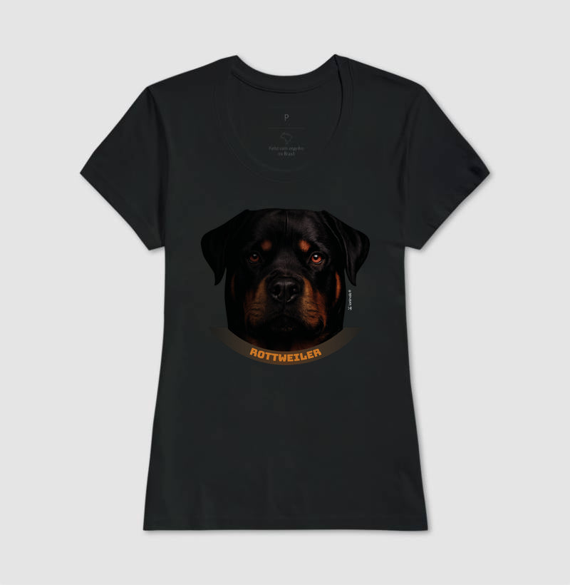 Camiseta Rottweiler - Face