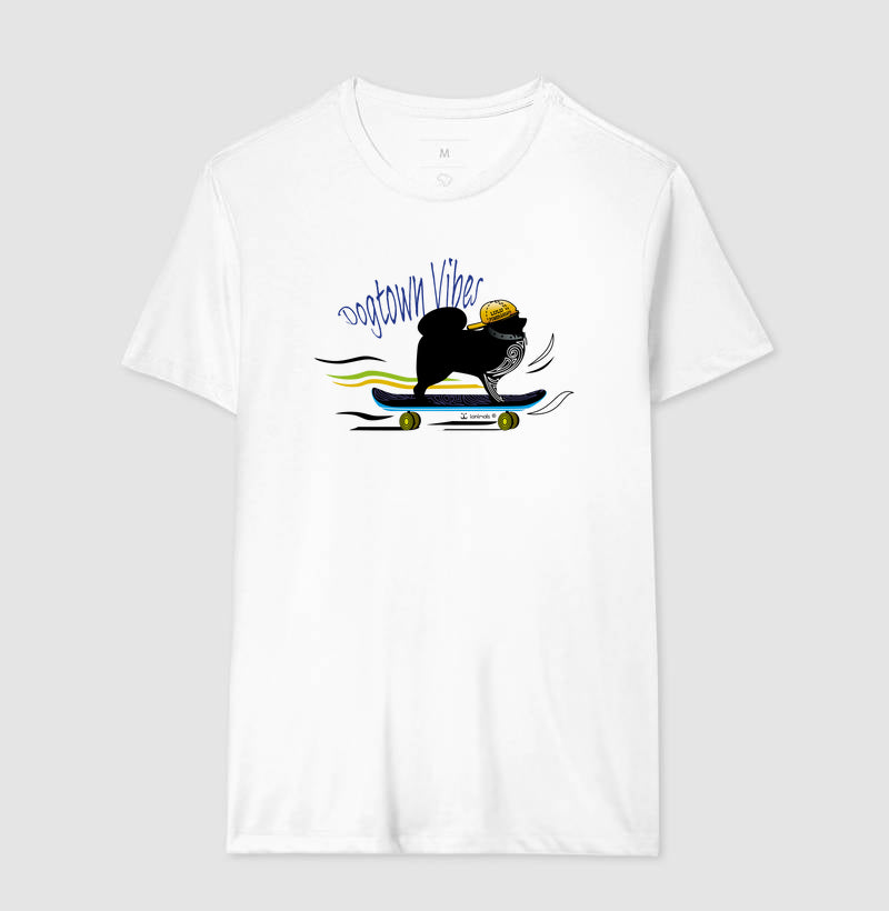 Camiseta Lulu da Pomerânia - Skatista