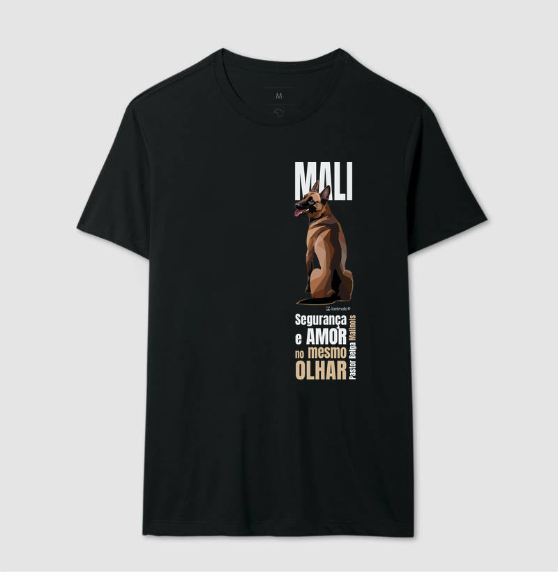 Camiseta Malinois - Olhar - Essência