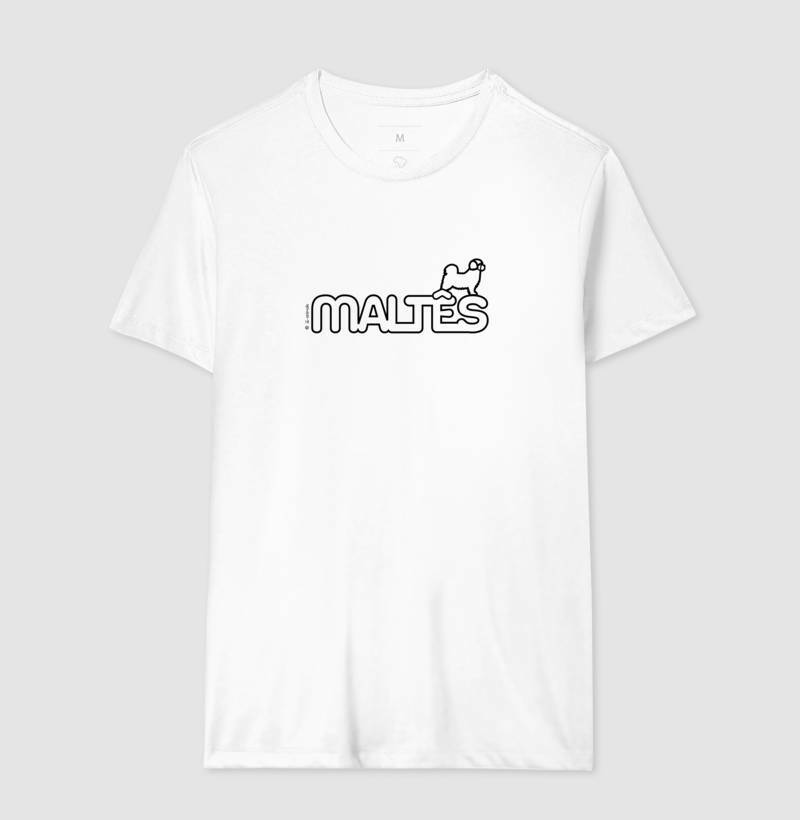 Camiseta Maltês - Coleção Identidade