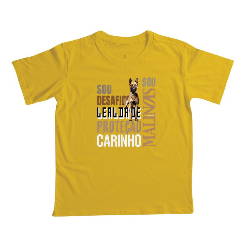 Camiseta Infantil Malinois SOU - Essência
