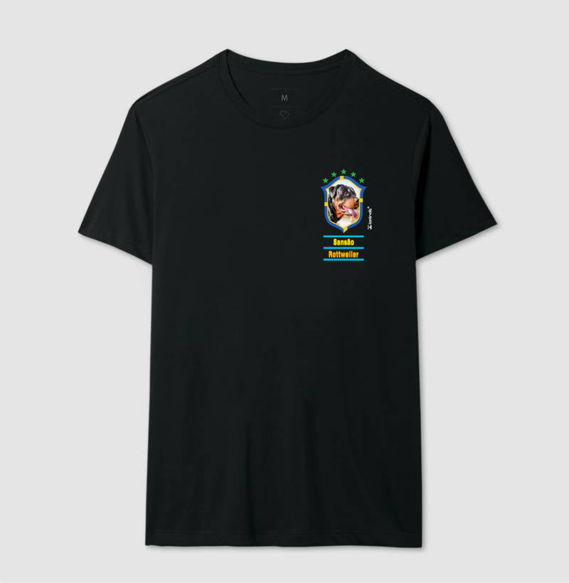 Camiseta Meu Time Pet Brasil - até 9 fotos - Personalizada