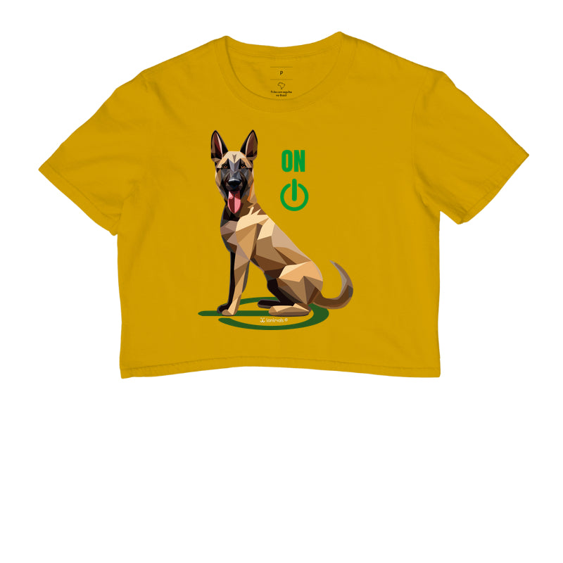 Moletom Cropped Malinois On - Essência