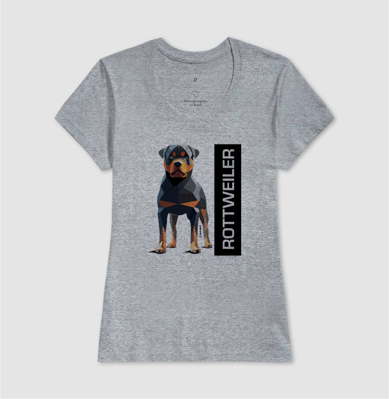 Camiseta Rottweiler Imponente- Geoma