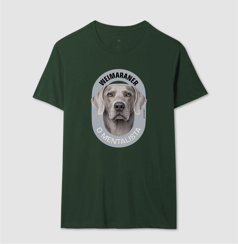 Camiseta Weimaraner O Mentalista - Essência