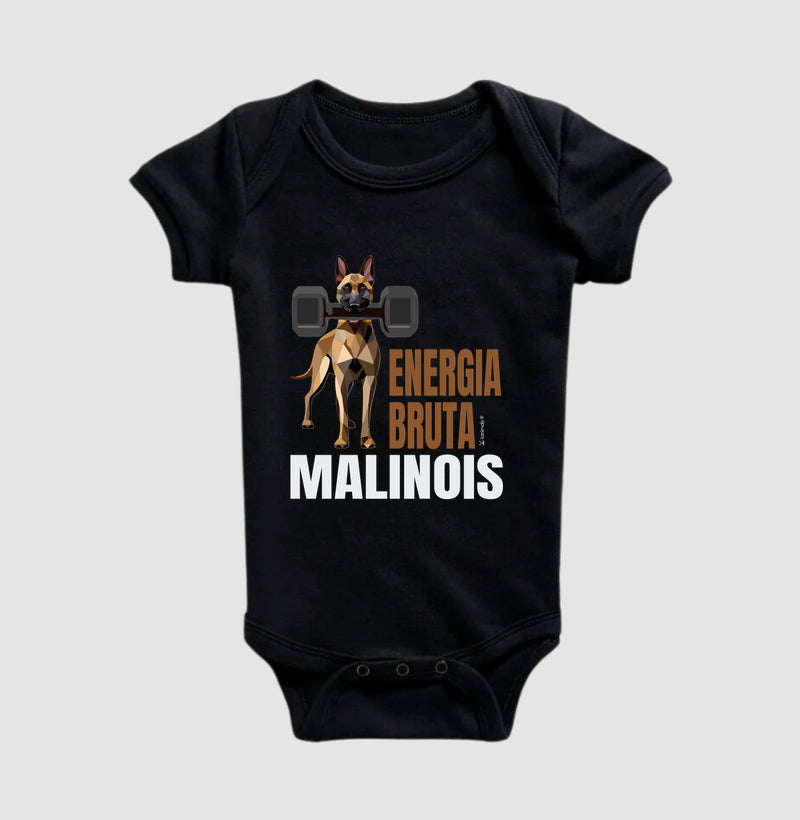 Body Infantil Malinois Energia Bruta- Essência