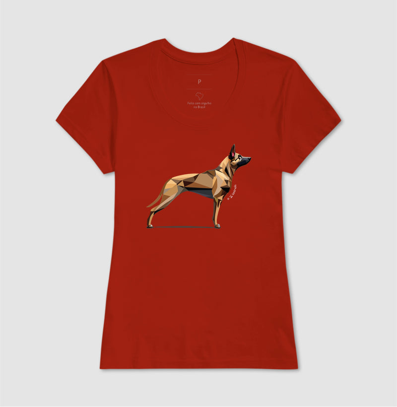 Camiseta Malinois Perfil - Geoma