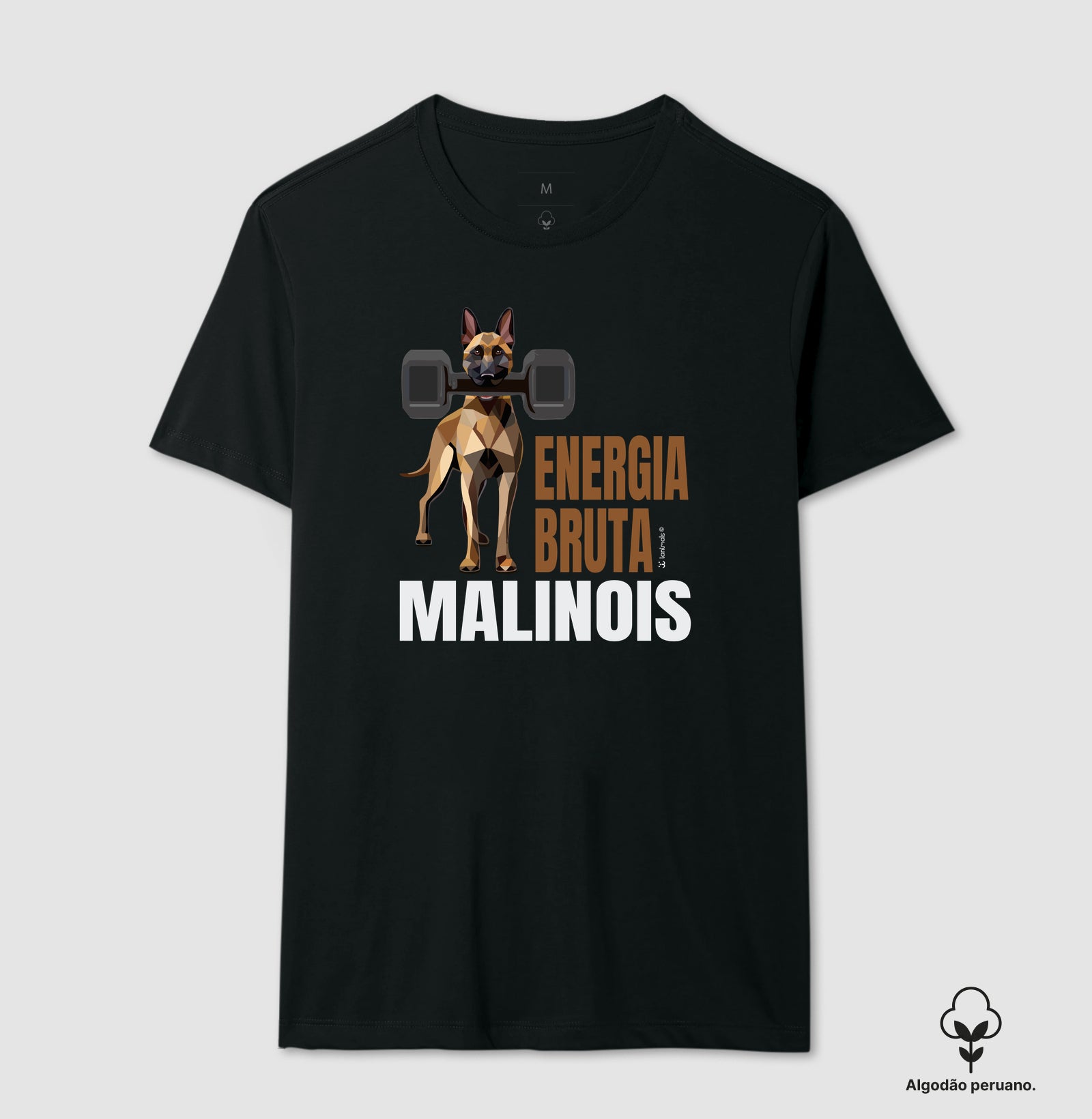 Camiseta Malinois “INCA SOFT” Energia Bruta- Essência