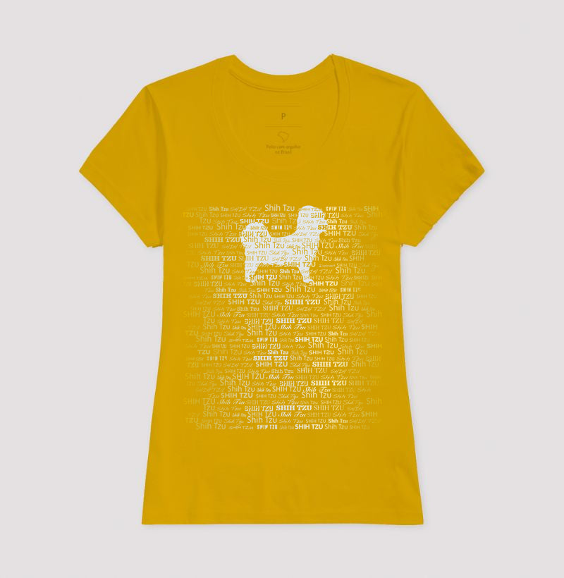 Camiseta Shih Tzu - Tessitura