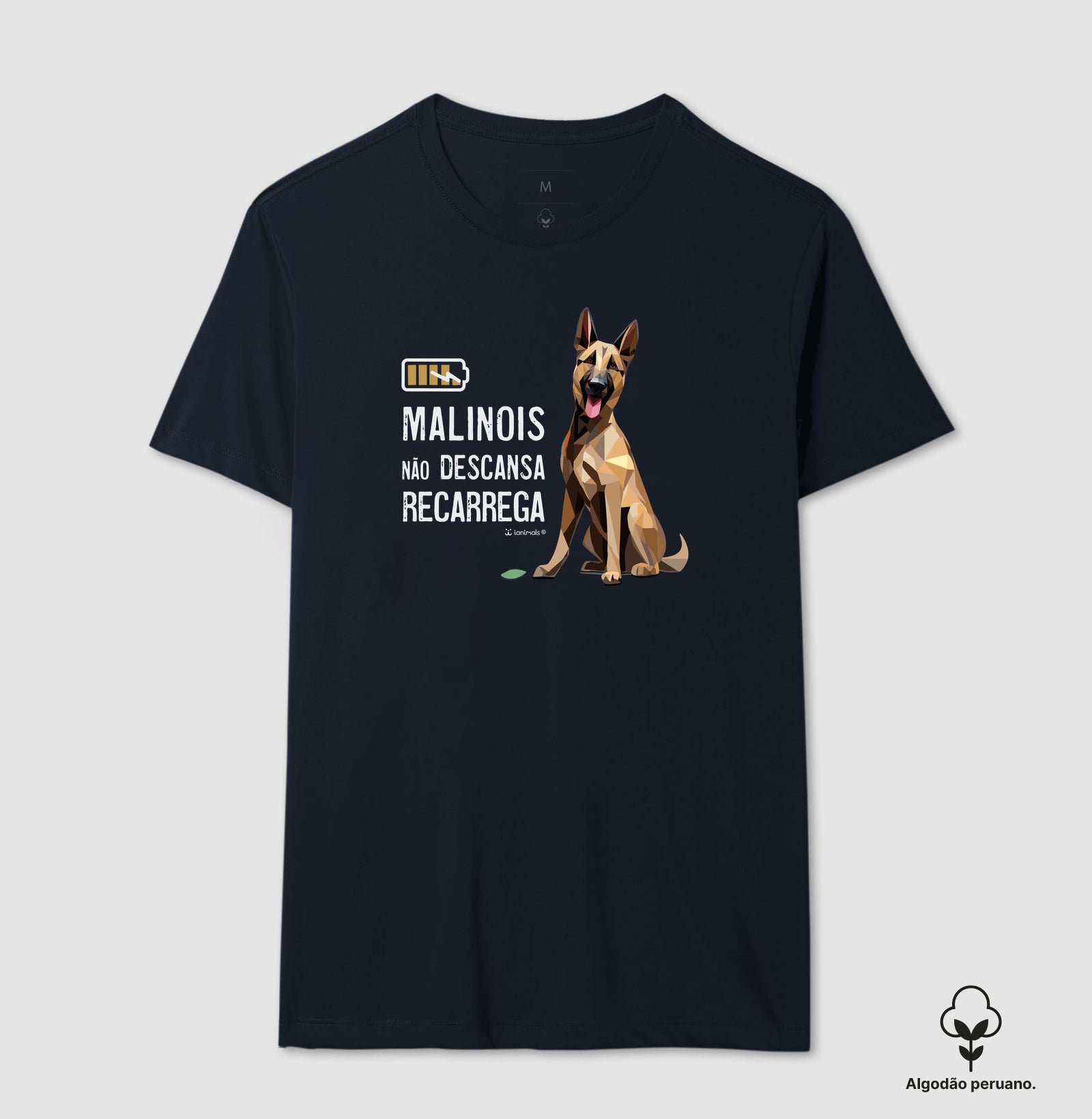 Camiseta INCA SOFT Malinois Não Descansa - Essência