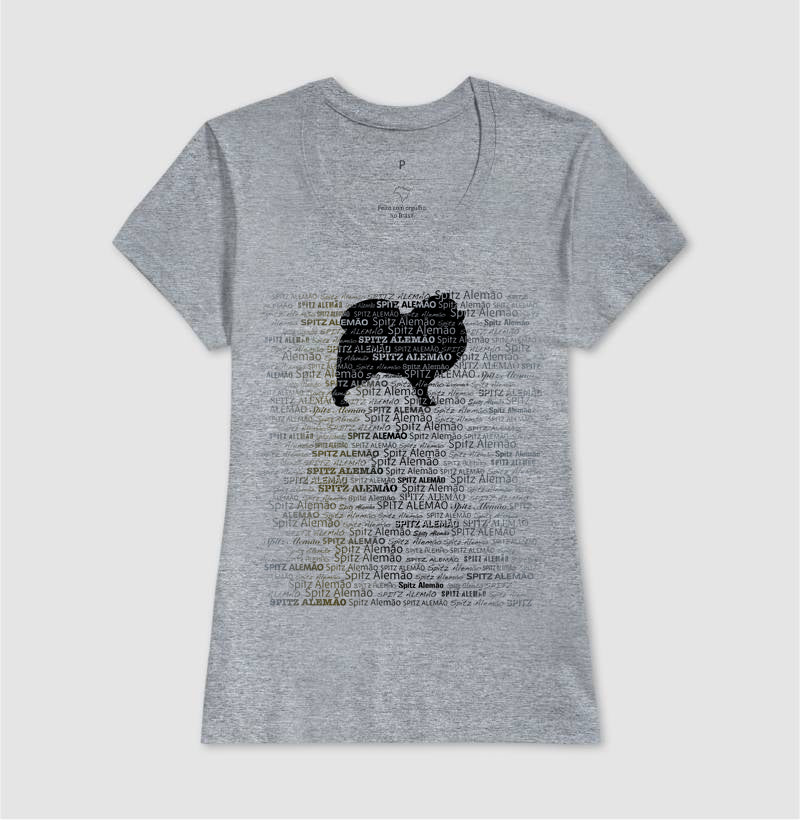 Camiseta Spitz Alemão - Tessitura