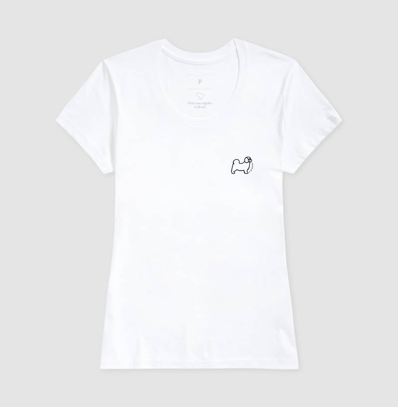 Camiseta Maltês - Perfil / Side