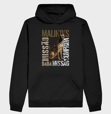 Moletom com Capuz Malinois Missão Cumprida - Essência