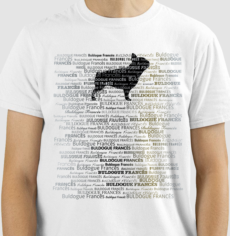 Camiseta Buldogue Francês - Tessitura