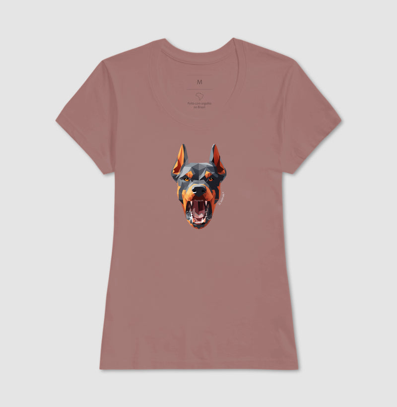 Camiseta Doberman - Coleção Geoma