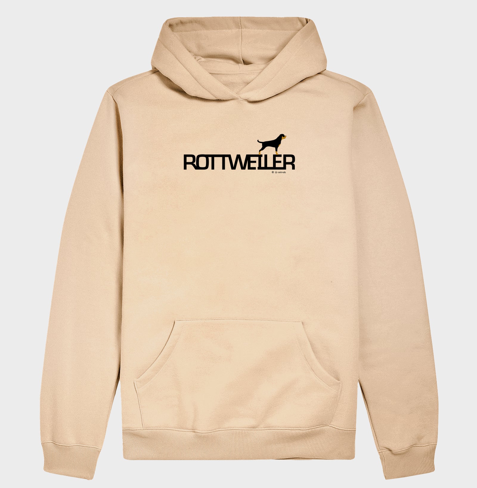 Moletom com Capuz Rottweiler - Identidade (sem cadarço)