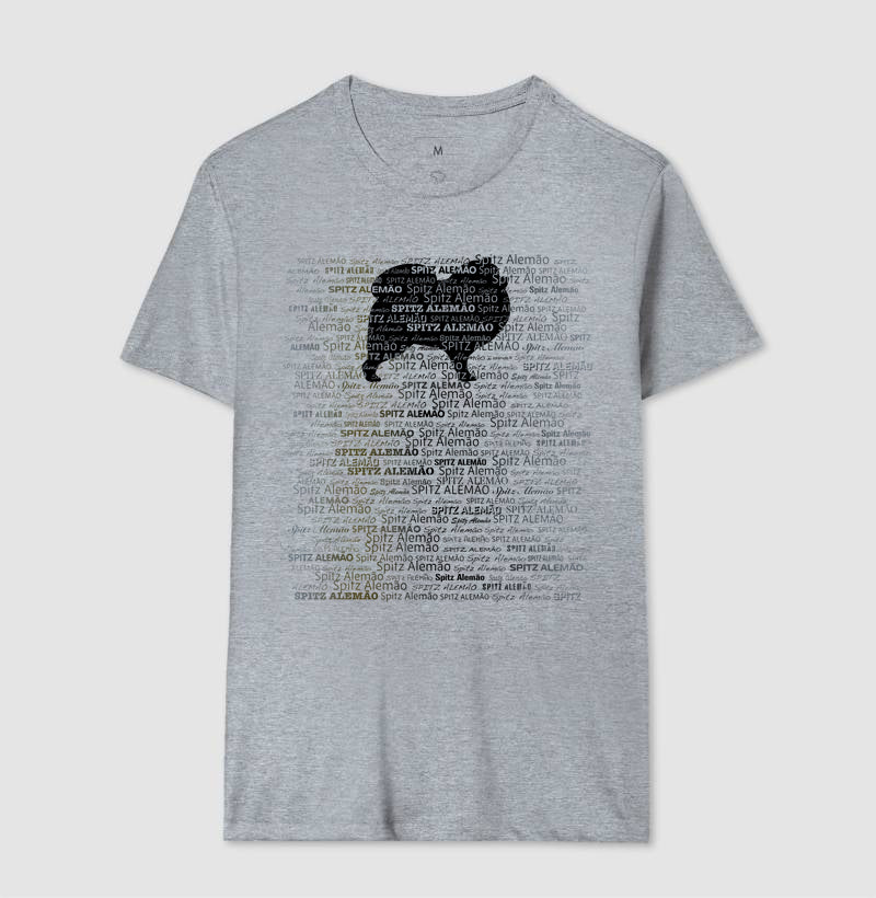 Camiseta Spitz Alemão - Tessitura