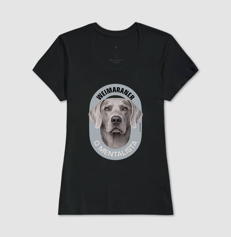 Camiseta Weimaraner O Mentalista - Essência