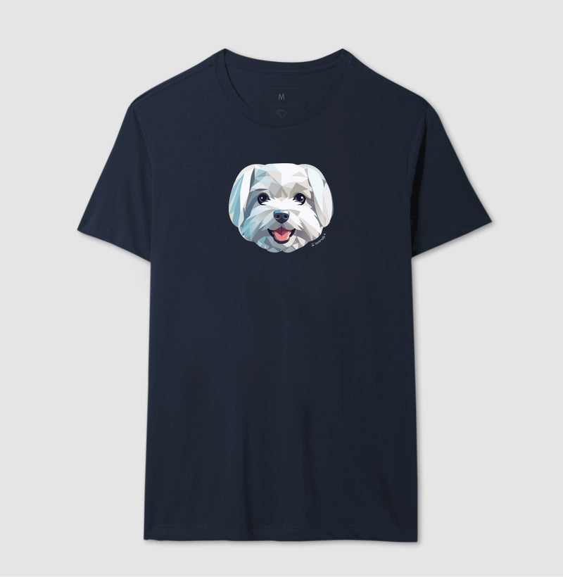 Camiseta Maltês - Coleção Geoma