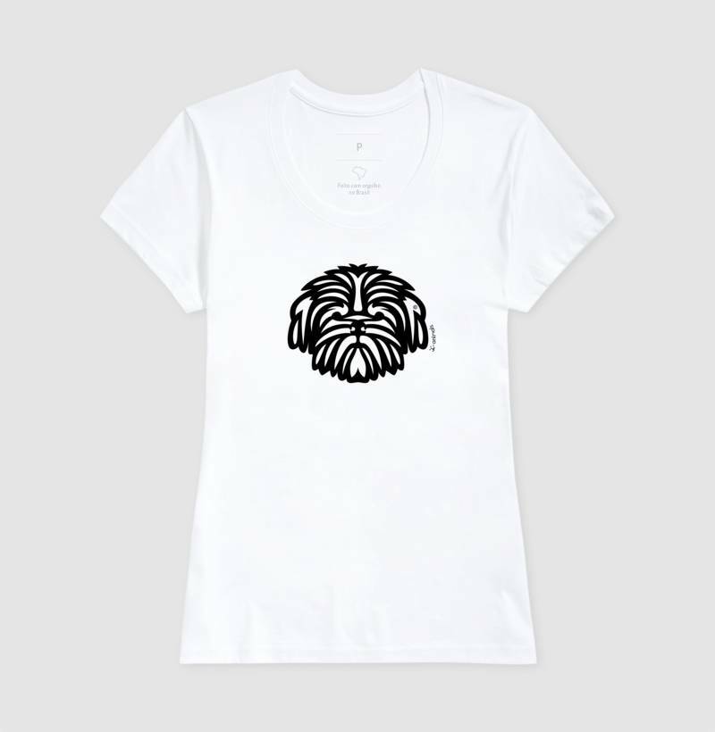 Camiseta Shih Tzu - Tribal