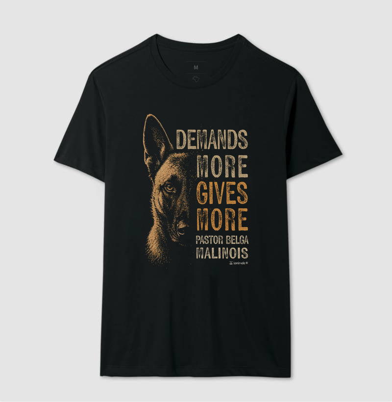 Camiseta Malinois Gives More - Essência