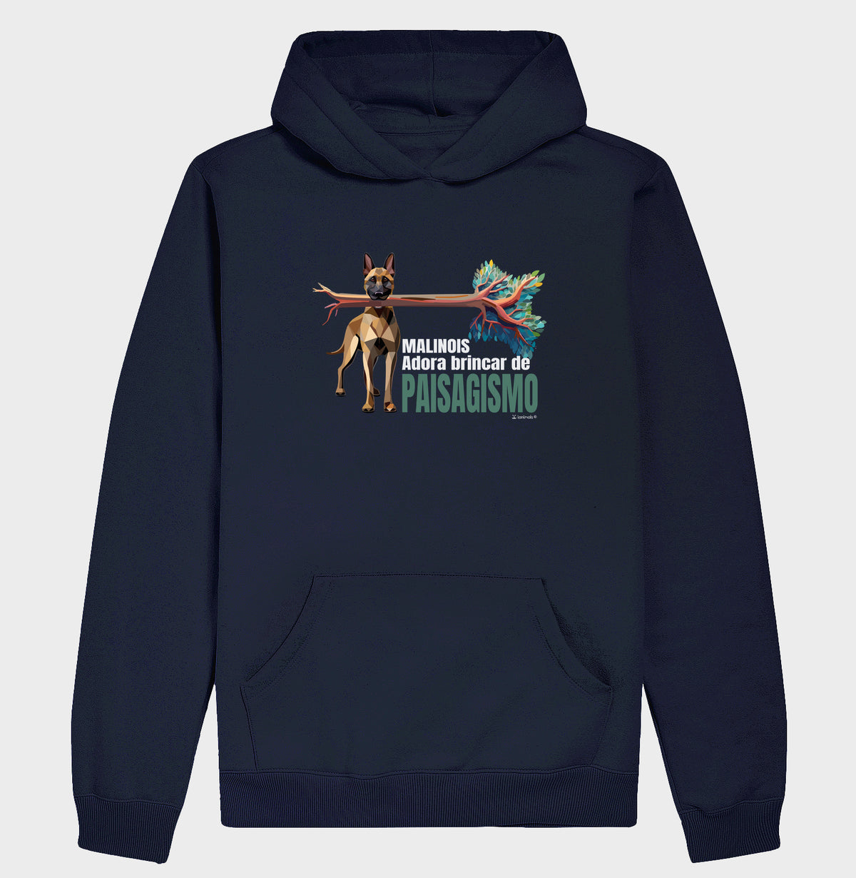 Moletom com Capuz Malinois Paisagismo - Essência