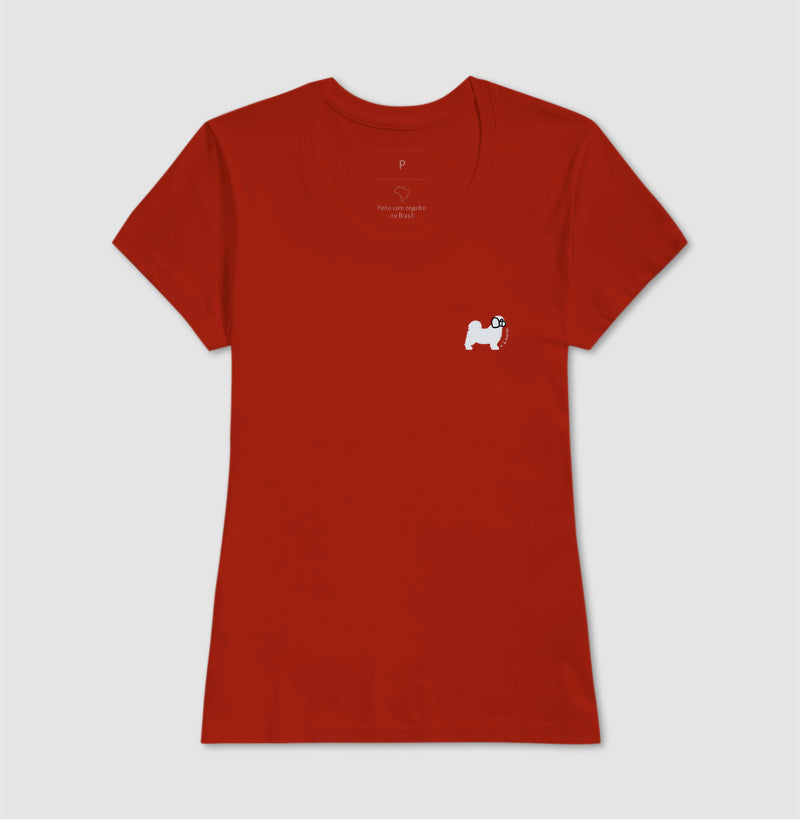 Camiseta Maltês - Perfil / Side