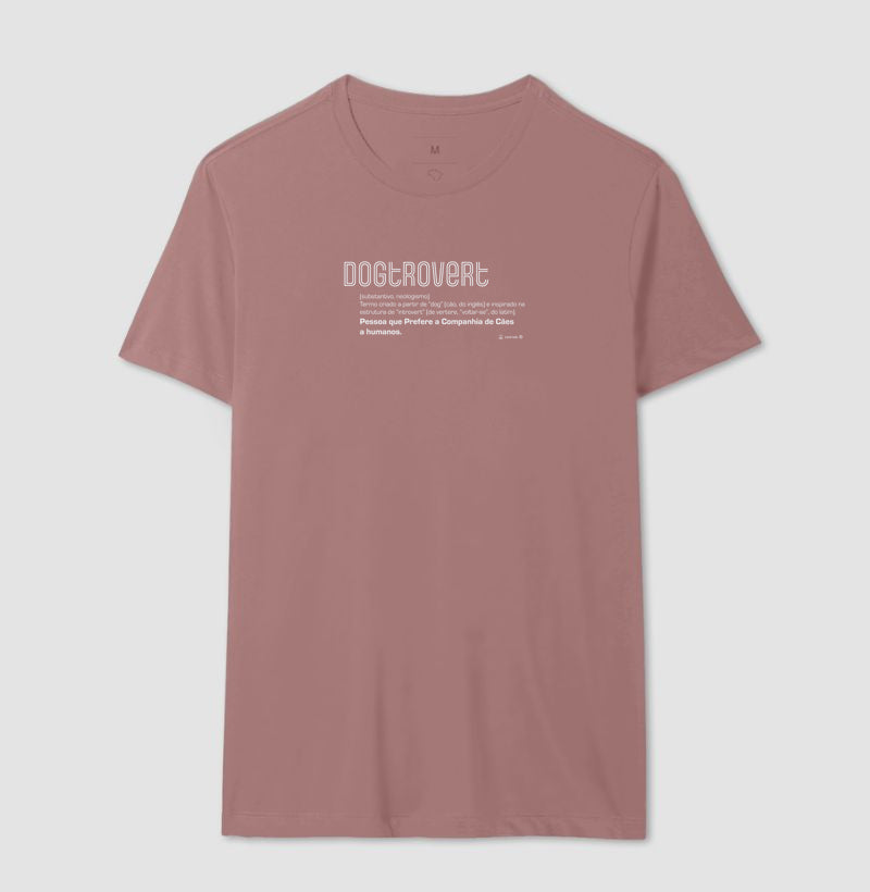 Camiseta Dogtrovert - Coleção Afeto