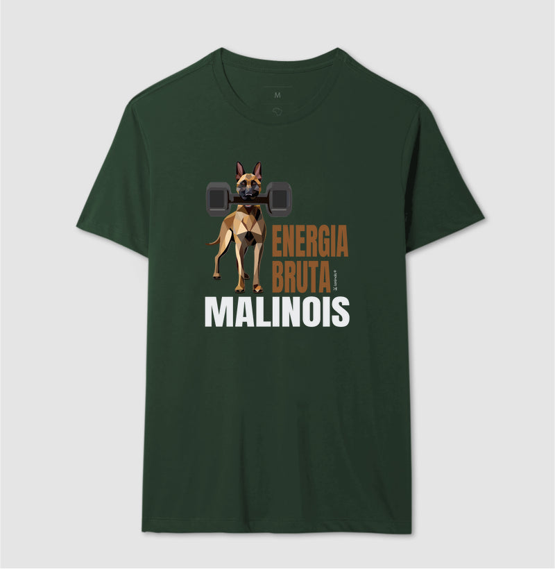 Camiseta Malinois Energia Bruta- Essência