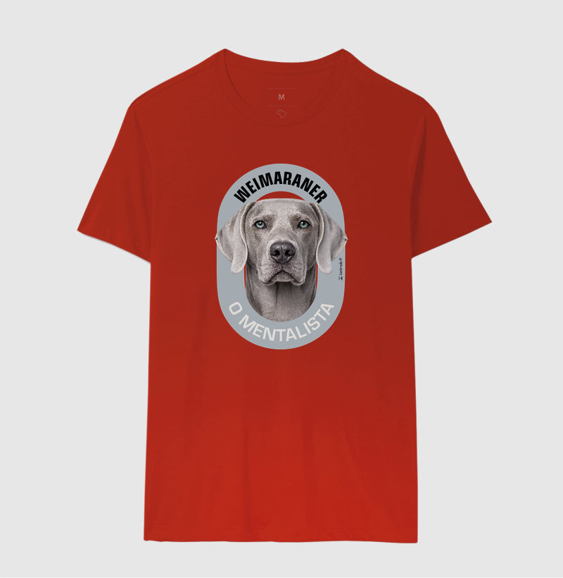 Camiseta Weimaraner O Mentalista - Essência