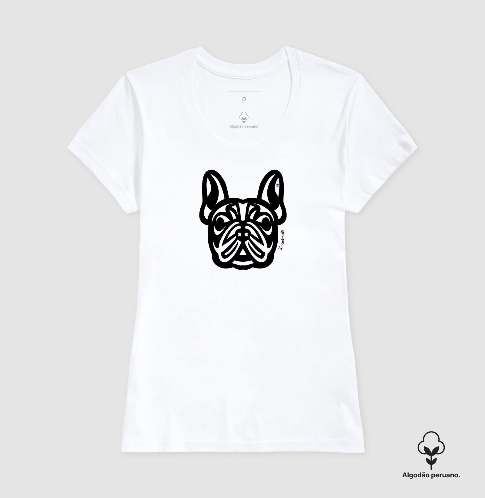 Camiseta Buldogue Francês “INCA SOFT” - Tribal