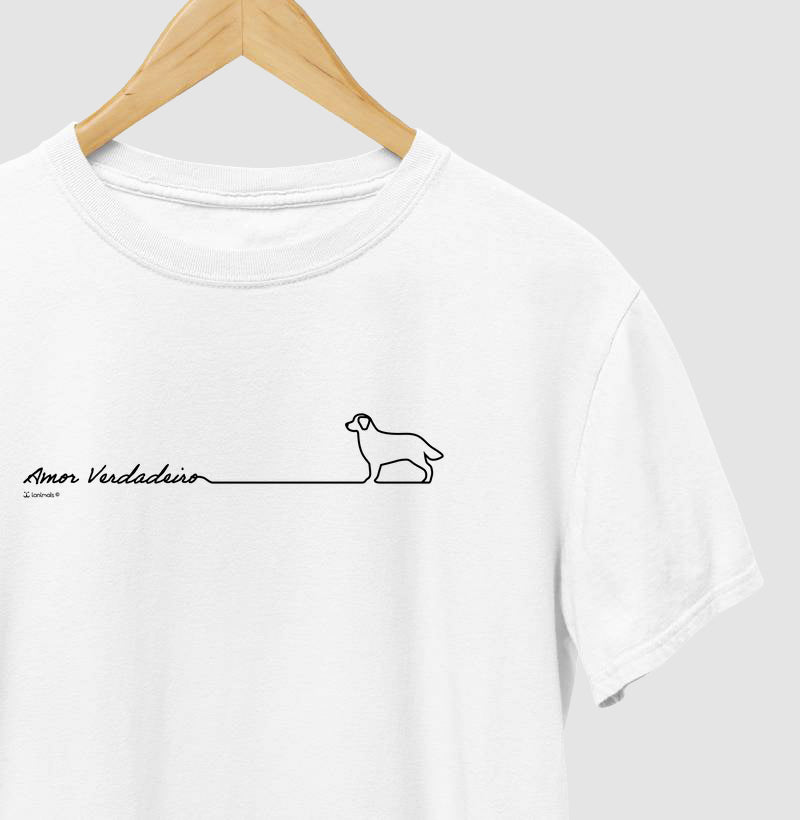 Camiseta Golden Retriever - Amor Verdadeiro