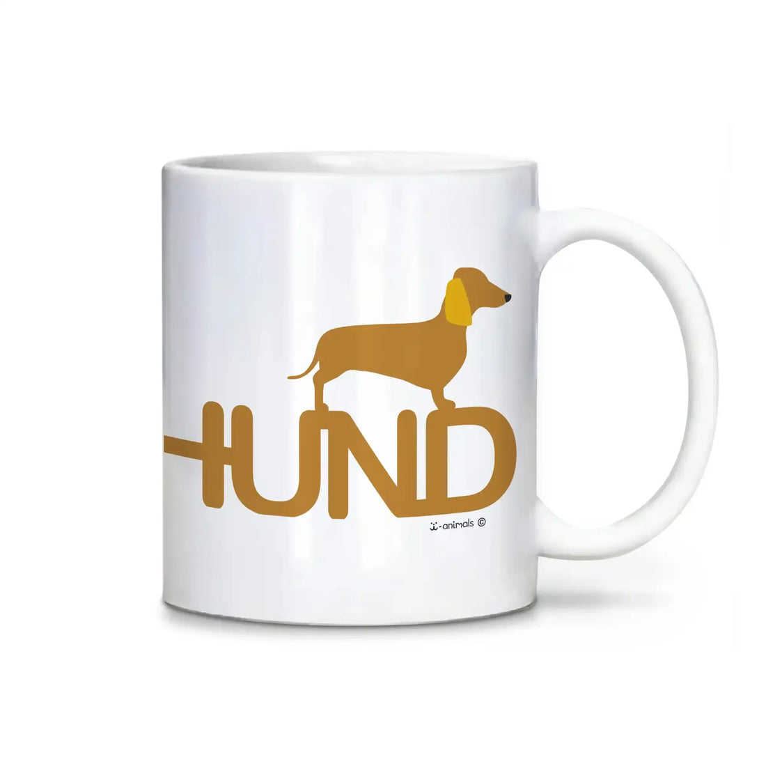 Caneca Dachshund - Identidade i-animals