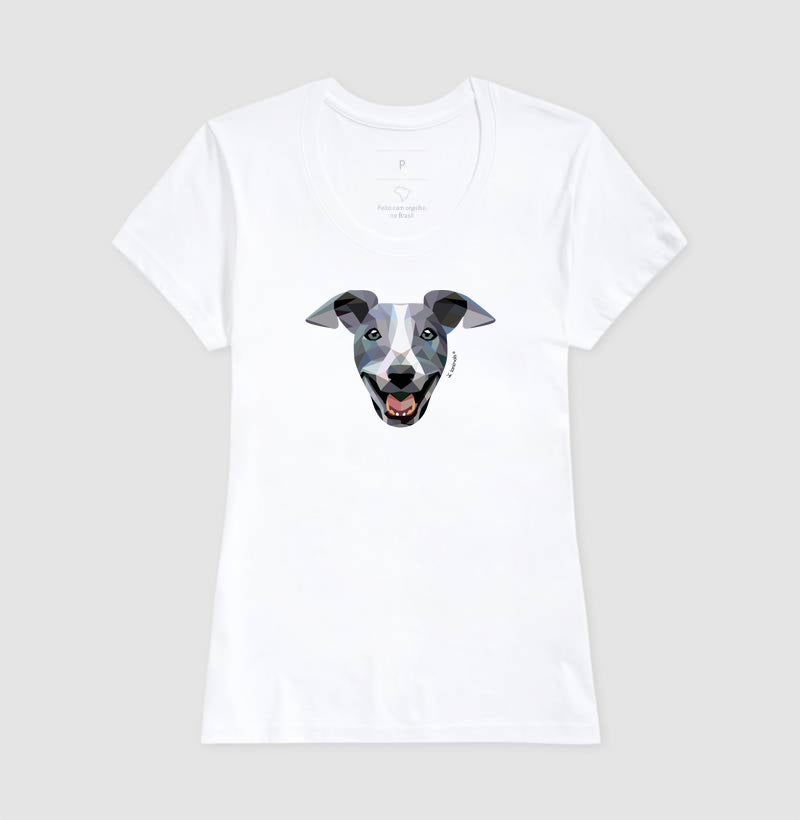 Camiseta Whippet - Coleção Geoma