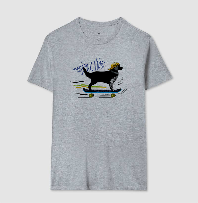 Camiseta Golden Retriever - Skatista