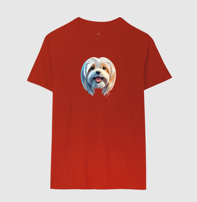 Camiseta Lhasa Apso - Coleções Geoma