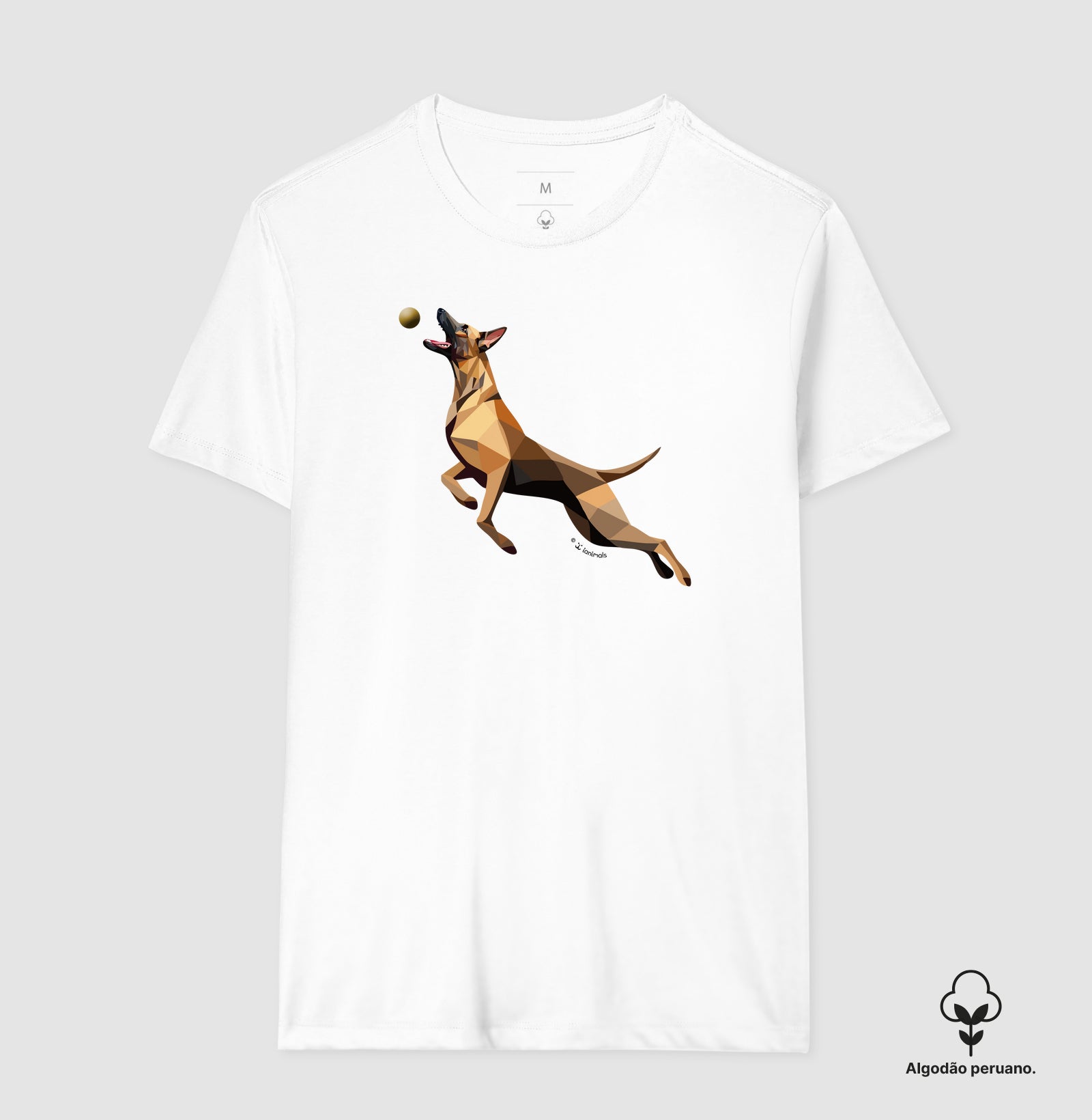Camiseta “INCA SOFT” Malinois O Pulo - Perfil/Geoma