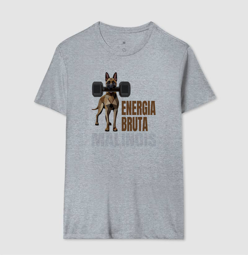 Camiseta Malinois Energia Bruta- Essência