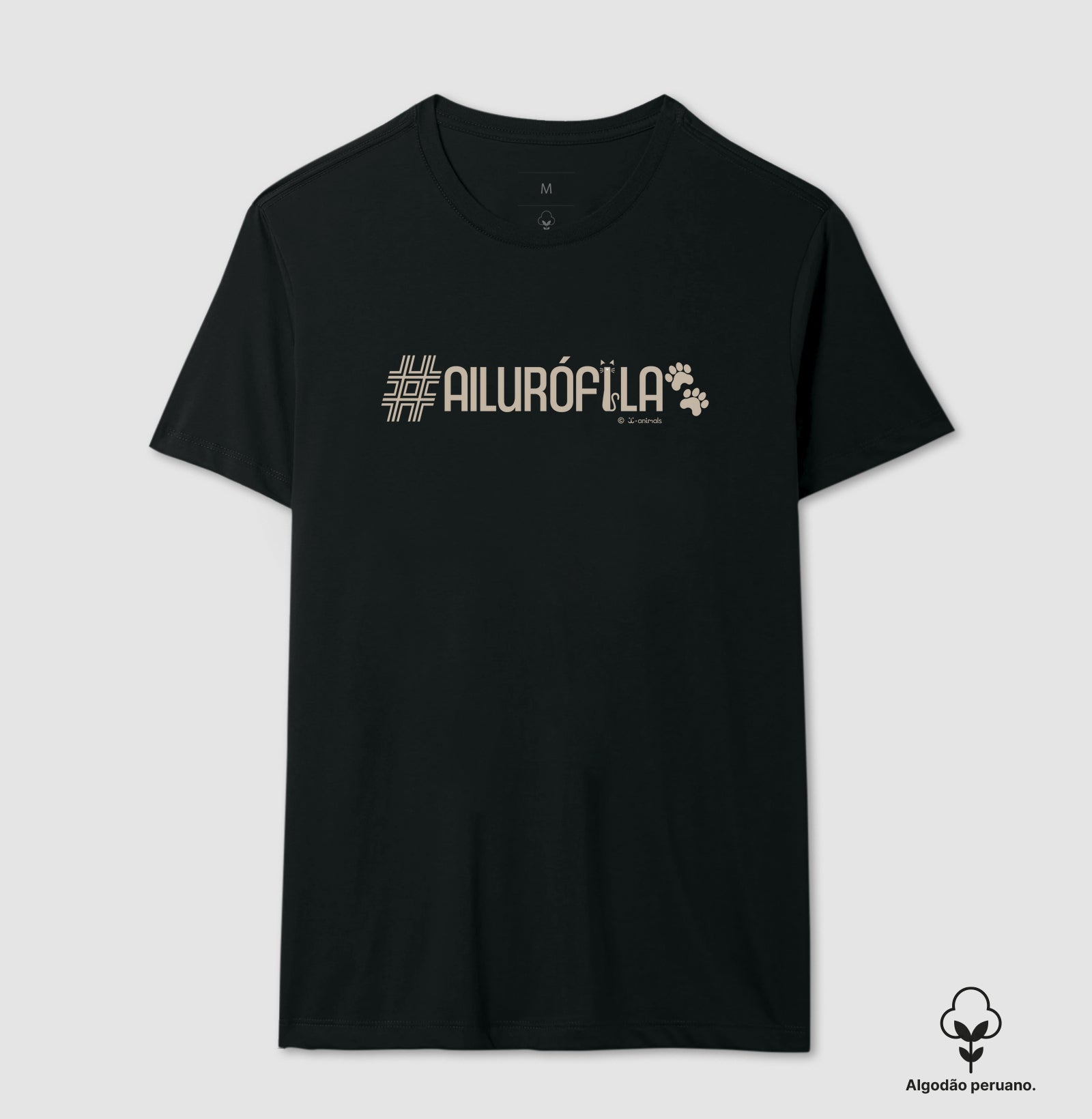 Camiseta “INCA SOFT” #Ailurófila - Coleção AFETO