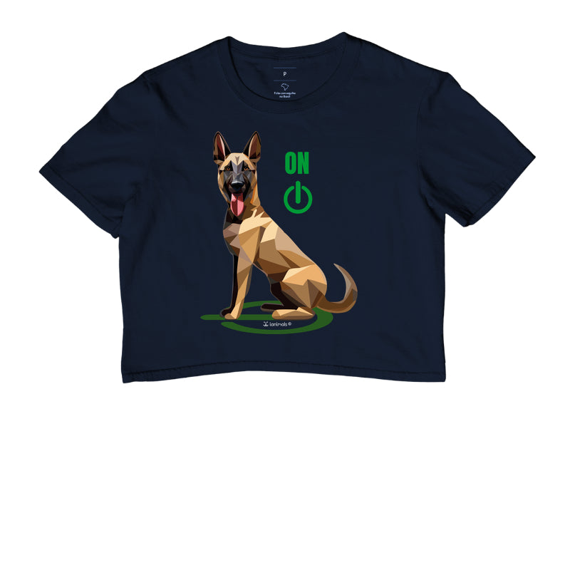 Moletom Cropped Malinois On - Essência