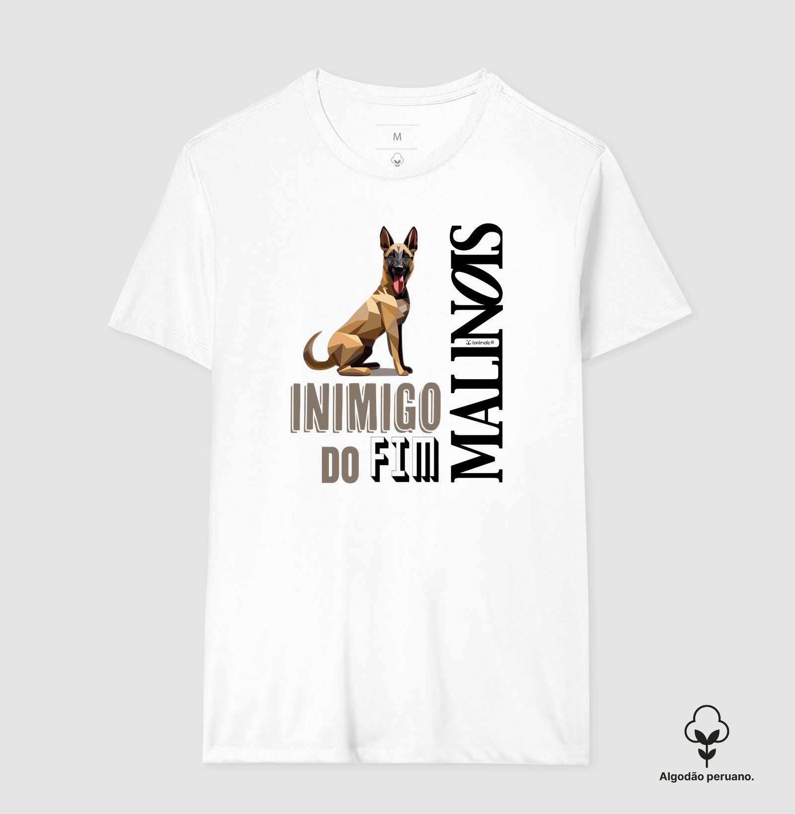 Camiseta INCA SOFT Malinois Inimigo do Fim - Essência