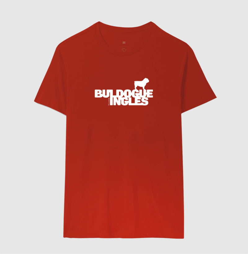 Camiseta Buldogue Inglês - Coleção Identidade