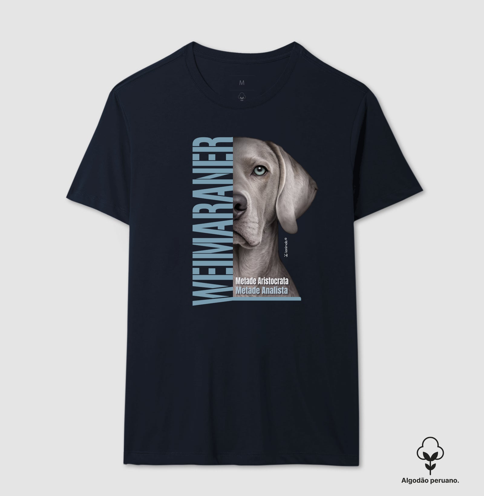Camiseta INCA SOFT Weimaraner Metade Aristocrata - Essência