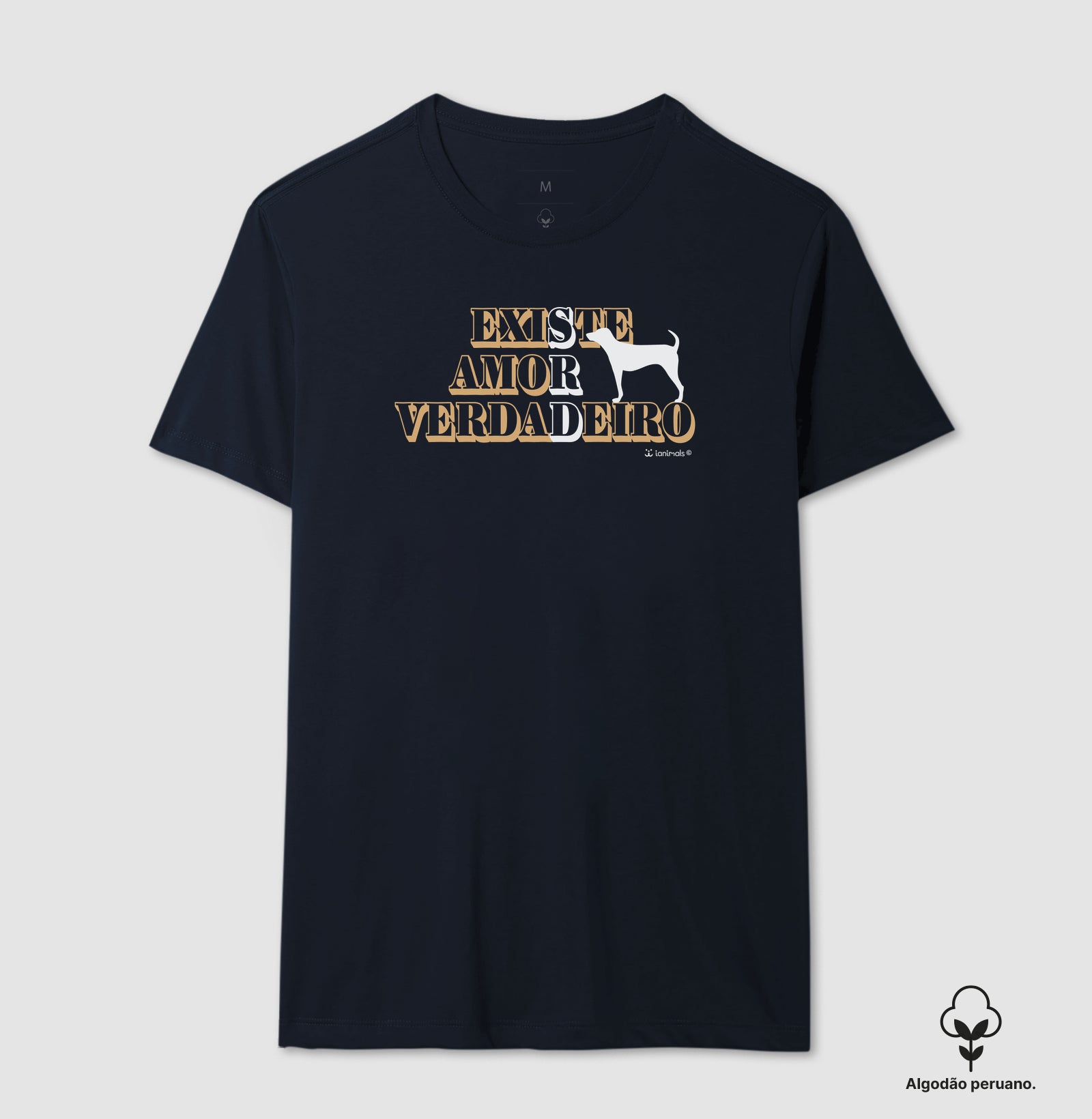 Camiseta INCA SOFT SRD Existe Amor Verdadeiro - Essência