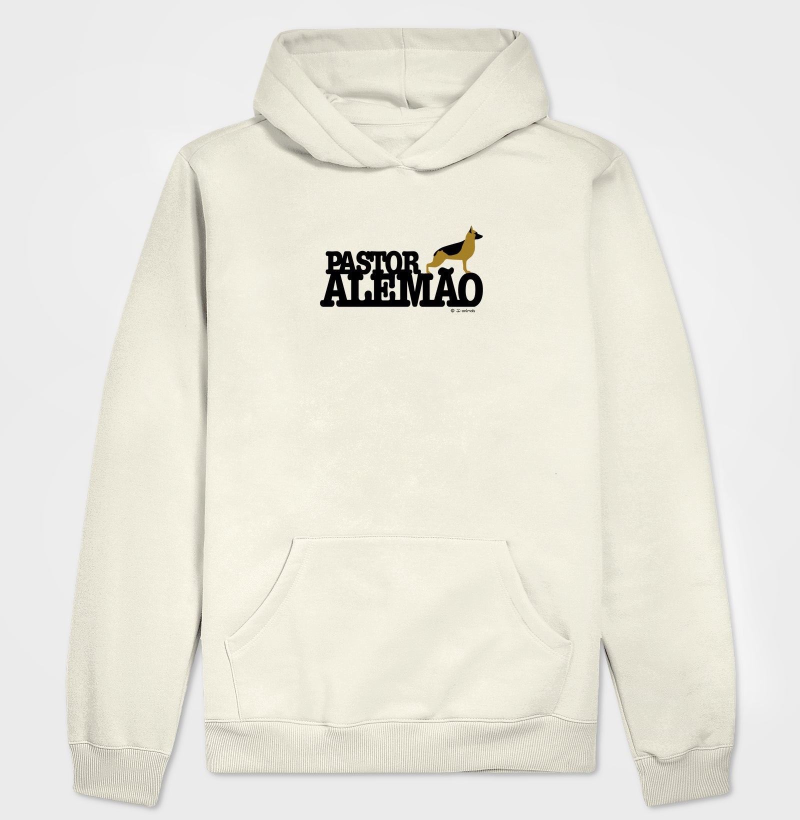 Moletom com Capuz Pastor Alemão - Identidade (sem cadarço)