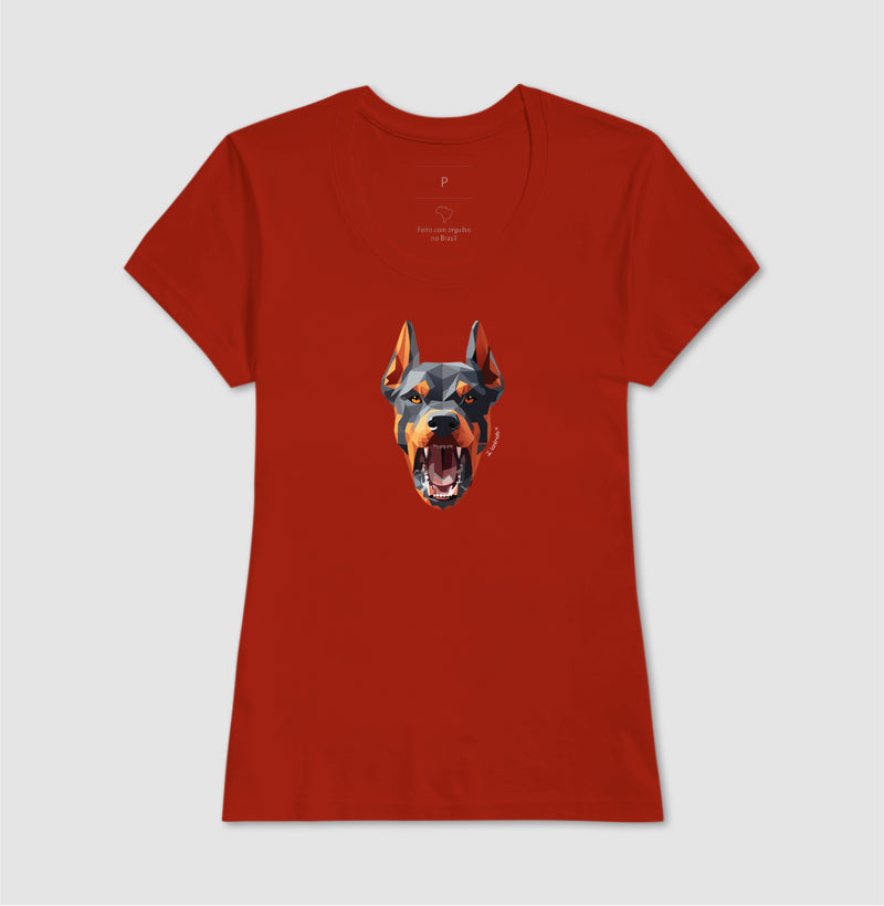 Camiseta Doberman - Coleção Geoma