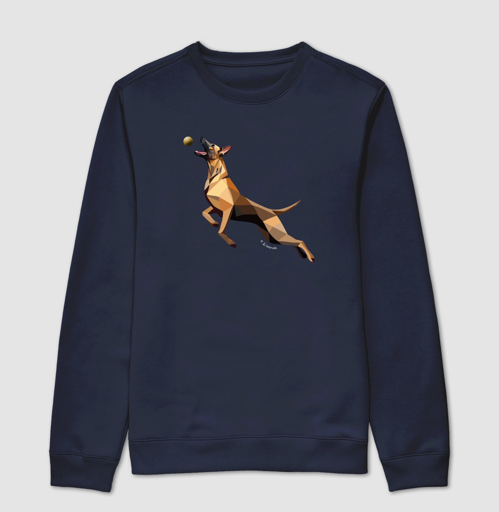 Moletom Suéter Malinois O Pulo - Perfil/Geoma