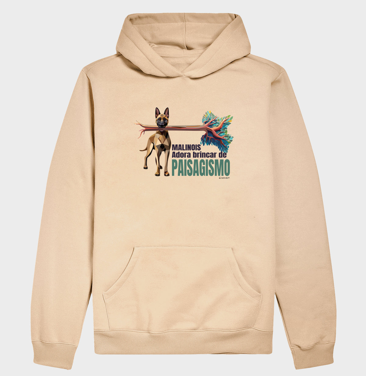 Moletom com Capuz Malinois Paisagismo - Essência